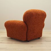 Orange armchair, Italian design, 1970s, production: Italy