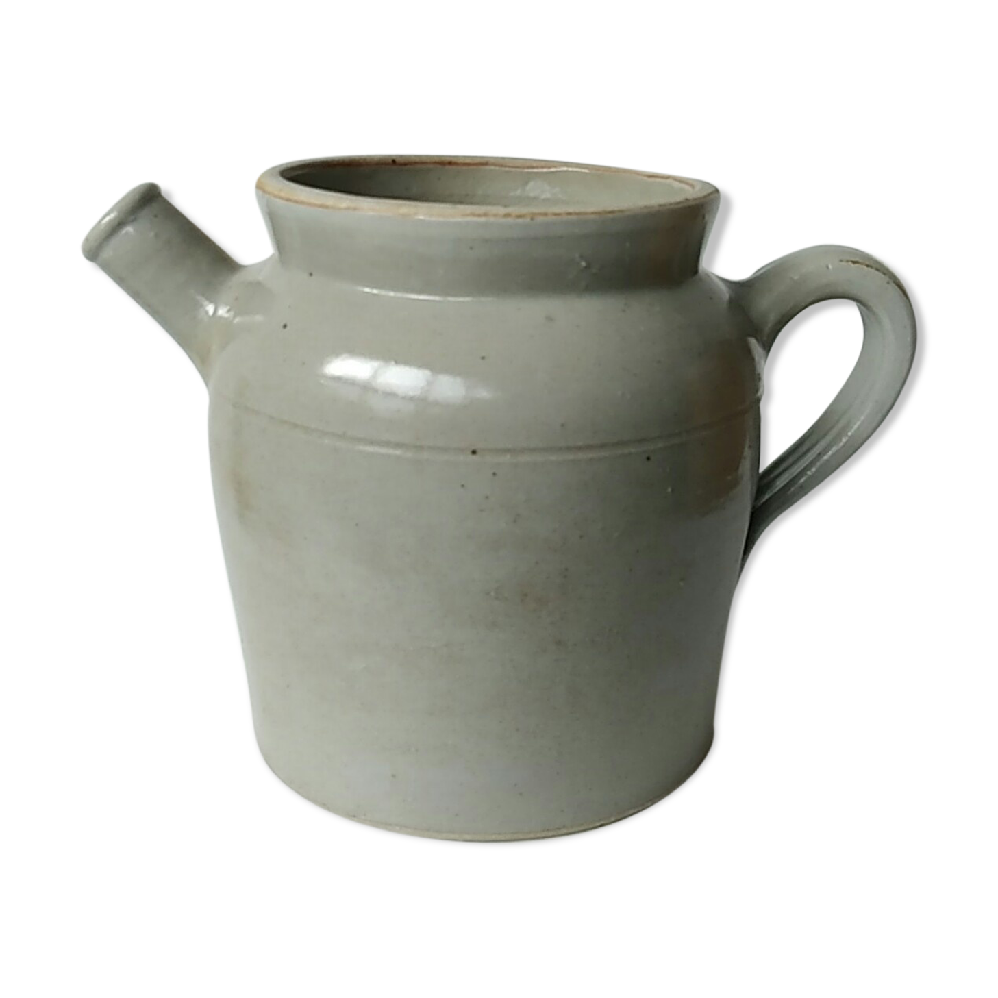 Old pot made of sandstone jug jar
