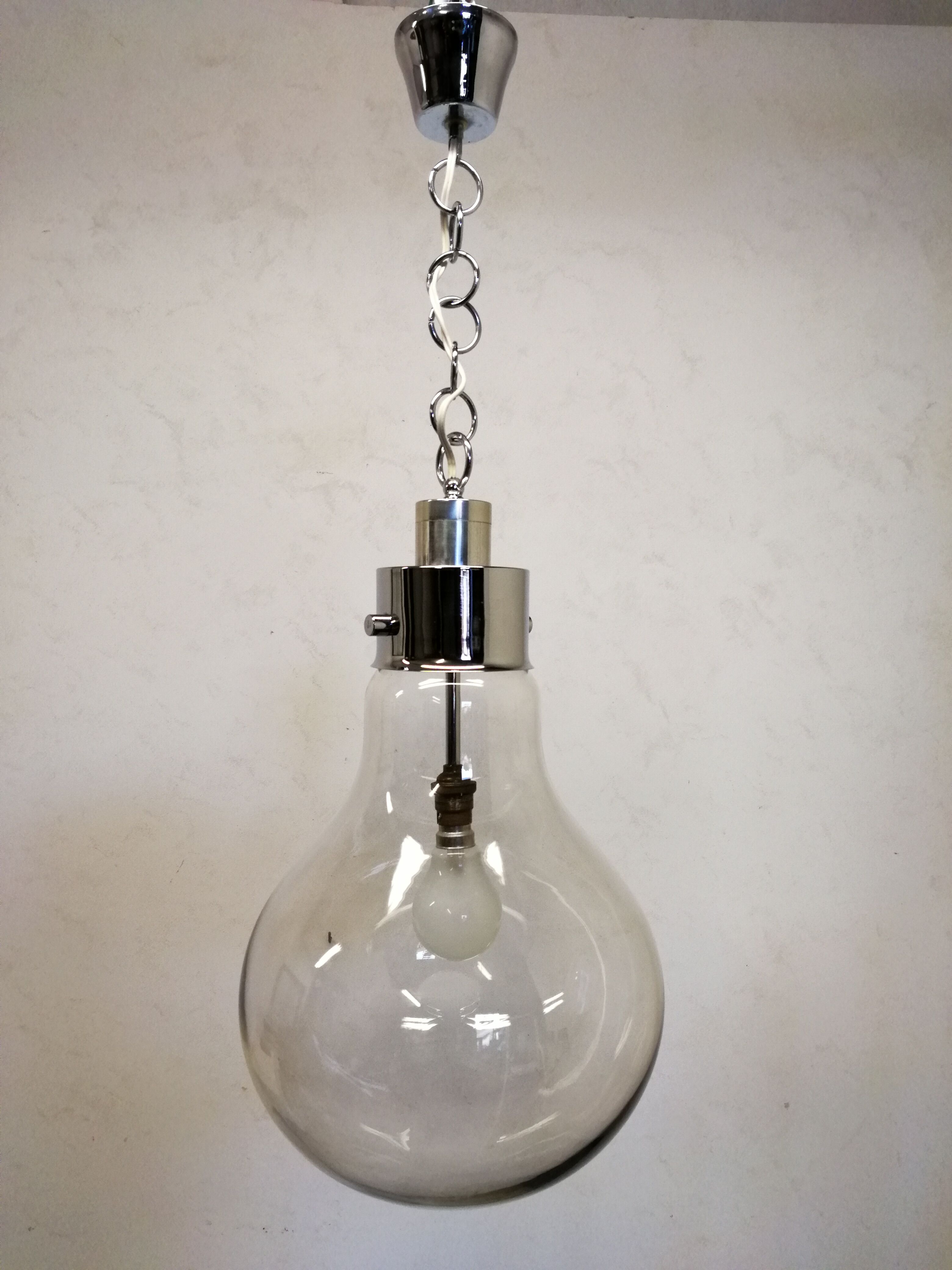 Suspension "Bulbs" signed Delmas