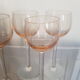 4 old Baccarat crystal liqueur glasses