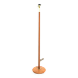 Scandinavian floor lamp in teak and metal, Sweden, 1960