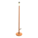 Scandinavian floor lamp in teak and metal, Sweden, 1960