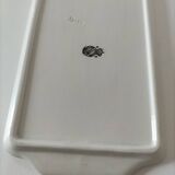 rare rectangular KG Lunéville dish from the 1900s