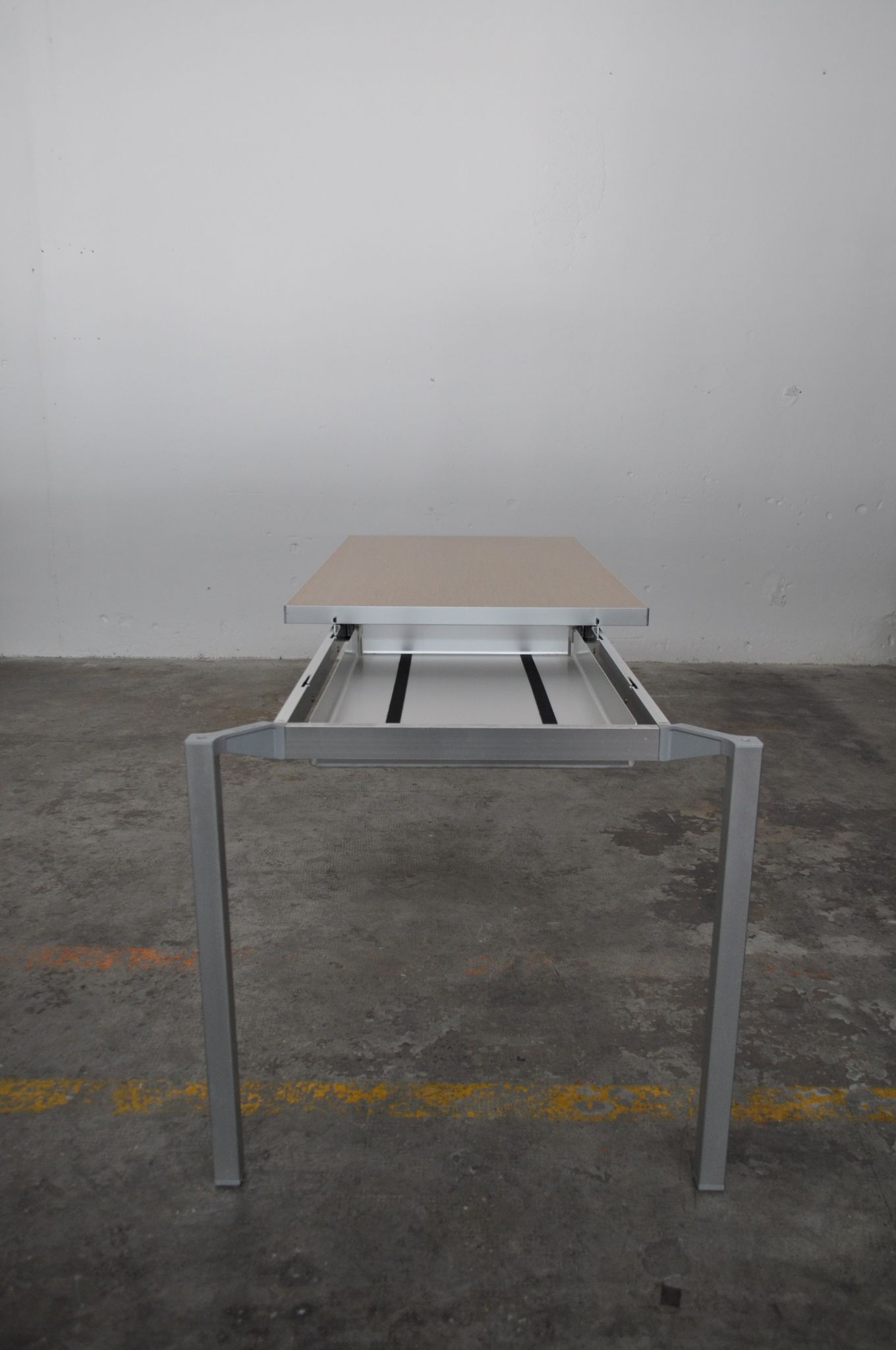Bagutta Table and Aluminum Chairs by Opera Design for Ycami, 1980s, Set of 13