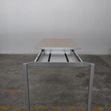Bagutta Table and Aluminum Chairs by Opera Design for Ycami, 1980s, Set of 13