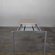 Bagutta Table and Aluminum Chairs by Opera Design for Ycami, 1980s, Set of 13