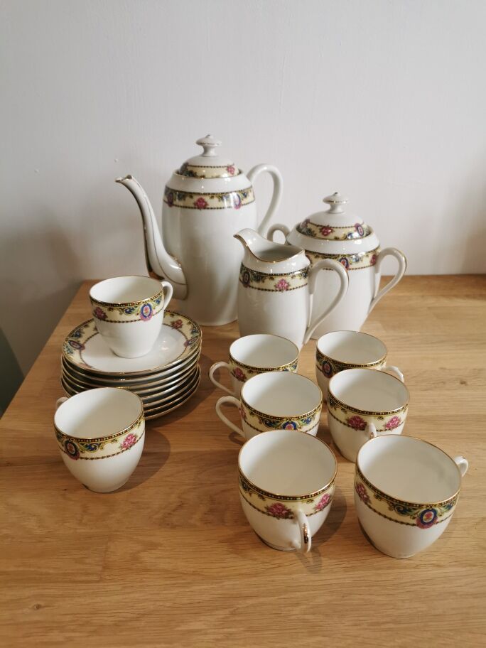 Limoges porcelain tea set