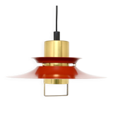 Burgundy VIntage Vitrika, Denmark 1960s