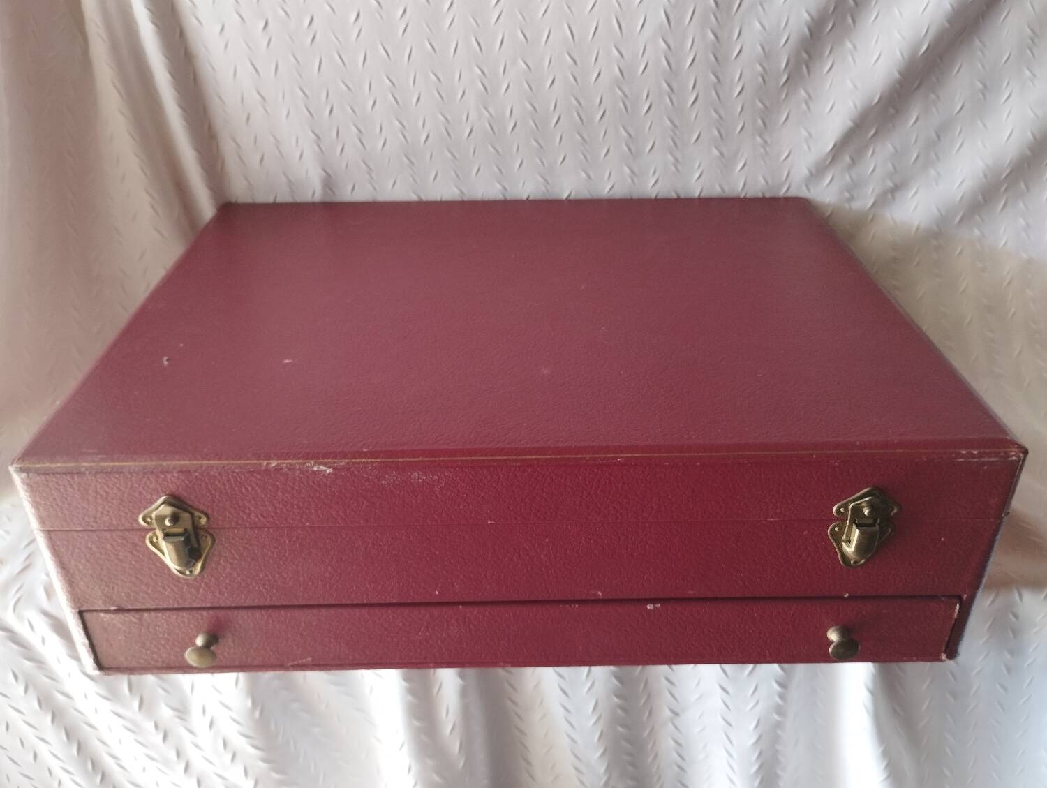 Cutlery set 49 pieces silver metal rocaille model St Médard