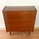 Commode années 50 pieds fuseaux