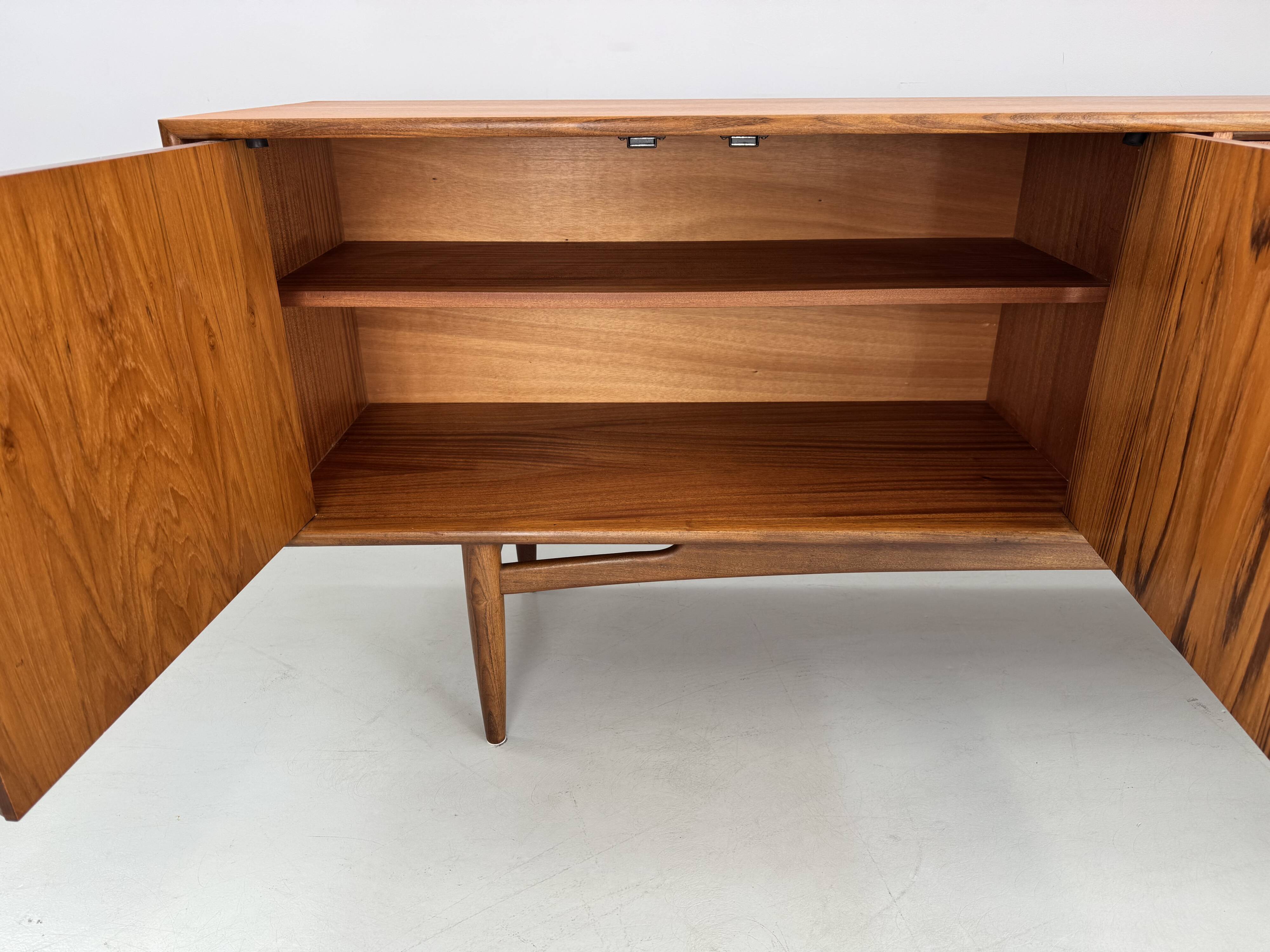 Vintage sideboard by G-Plan, designed by Victor Wilkins, from the "Brasilia