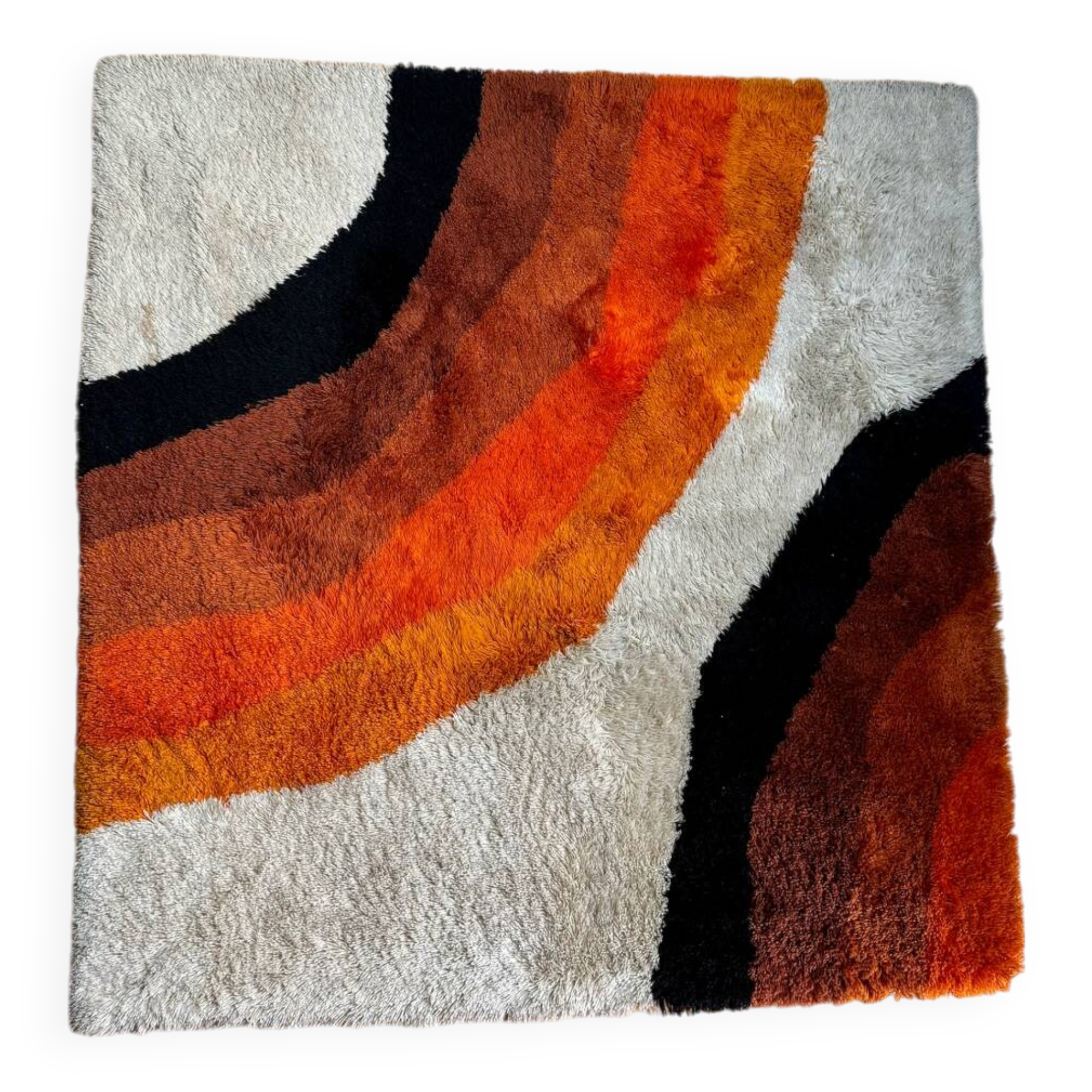 Vintage Space Age Rug Panton / 70s Style