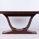 Art Deco Folding Table in Wengé, France, 1920s