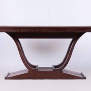 Table pliante Art Déco en Wengé, France, années 1920
