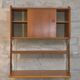 Ergo teak wall shelves, Vintage Scandinavian 1960s