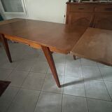 Compass foot table with extensions