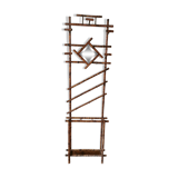 Vintage bamboo wardrobe