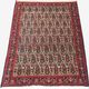 Oriental Persian Carpet Iran Kurdish Tribe SENNEH : 1.60 X 1.18 M