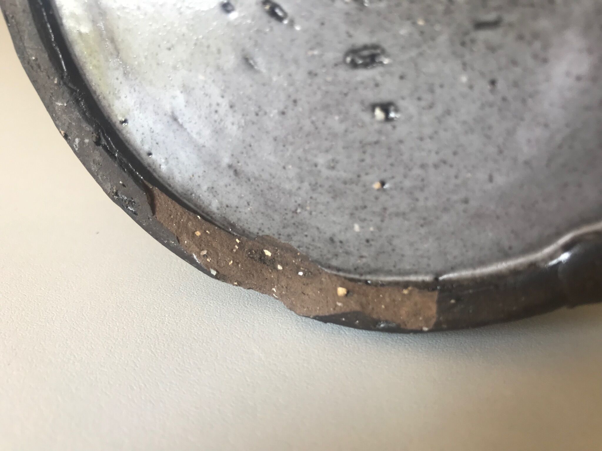 Scandinavian ceramic vase 1960 Norway
