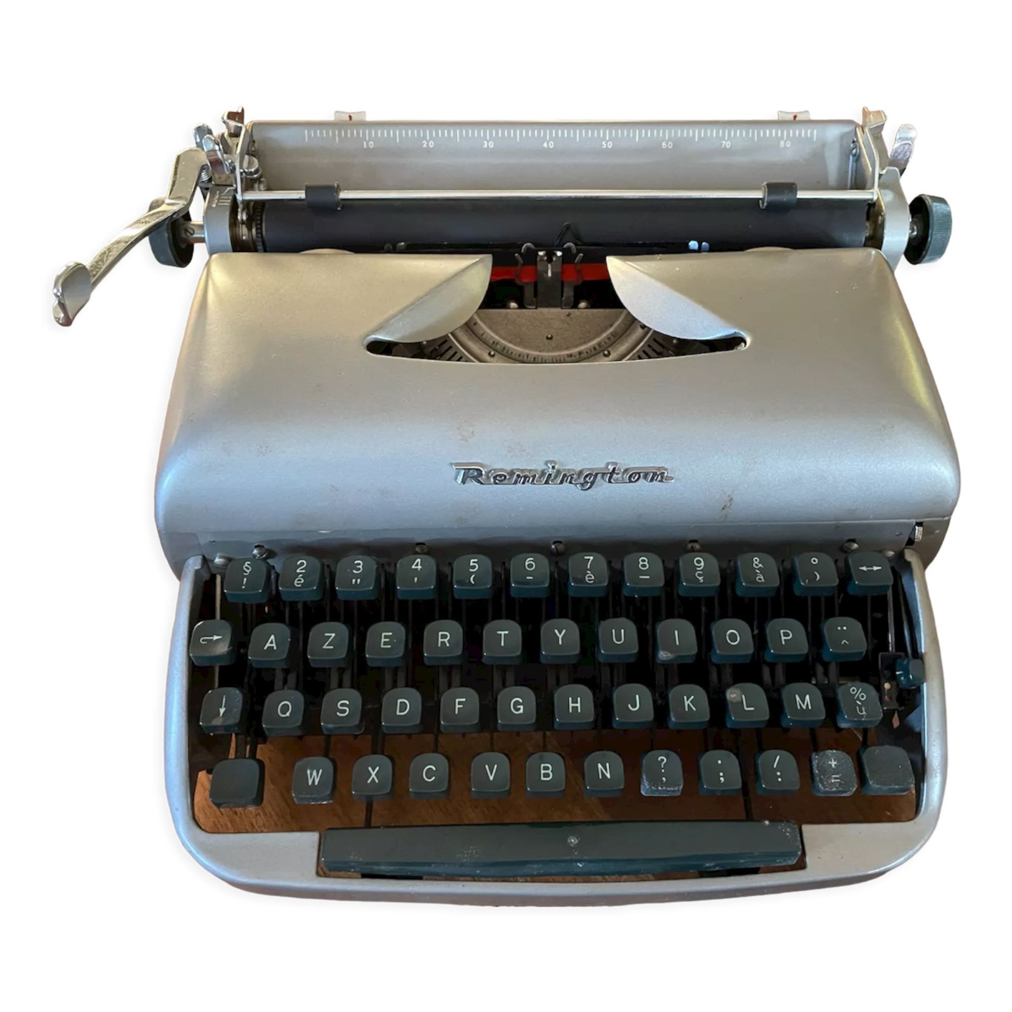 Machine à écrire Remington Travel riter circa 1950