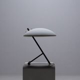 Lampe de bureau Blanc Negro Evoluon par Louis Kalff pour Philips, années 1950.