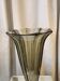 Czechoslovak smoked glass vase from the 1970s