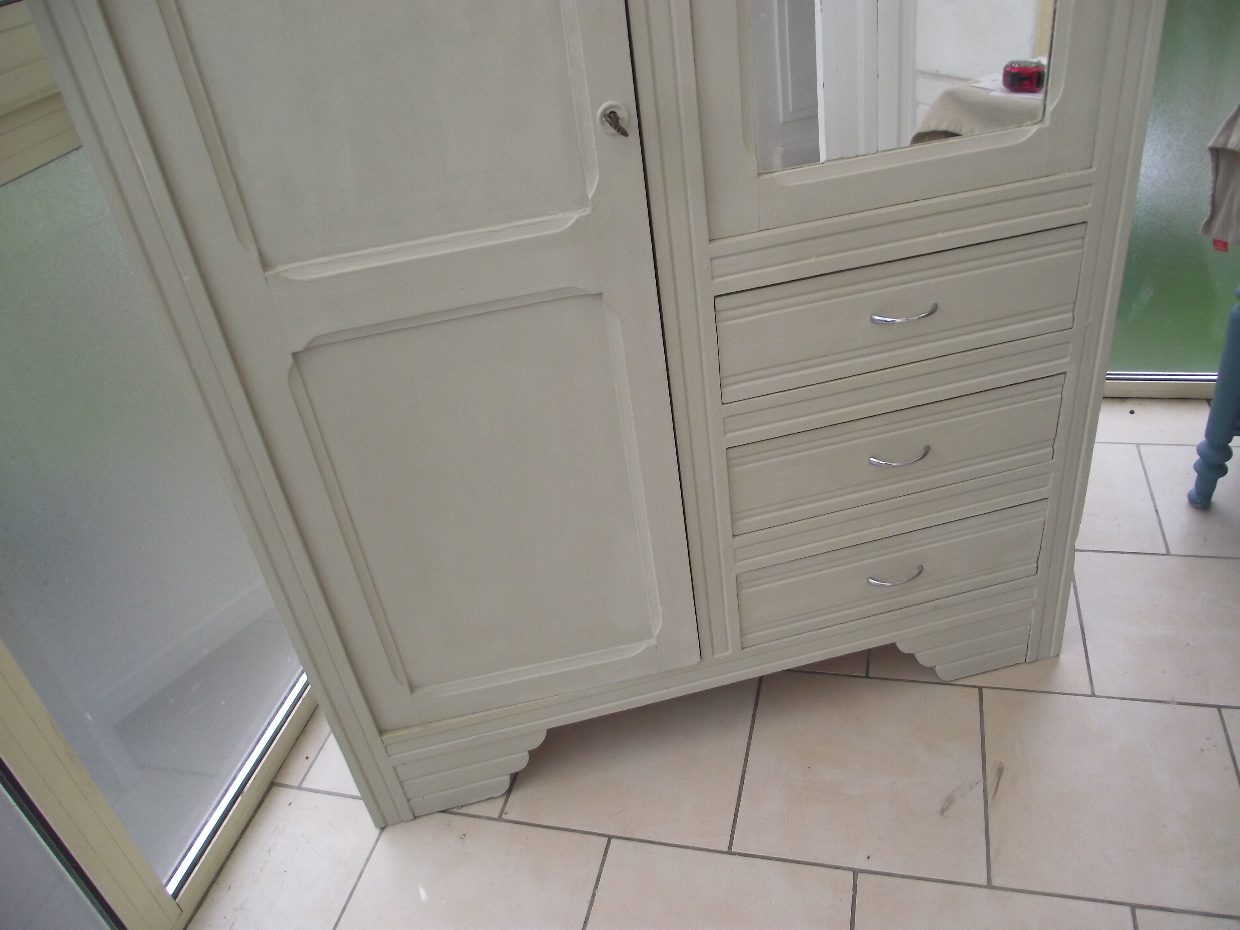 Art Deco Parisian wardrobe.