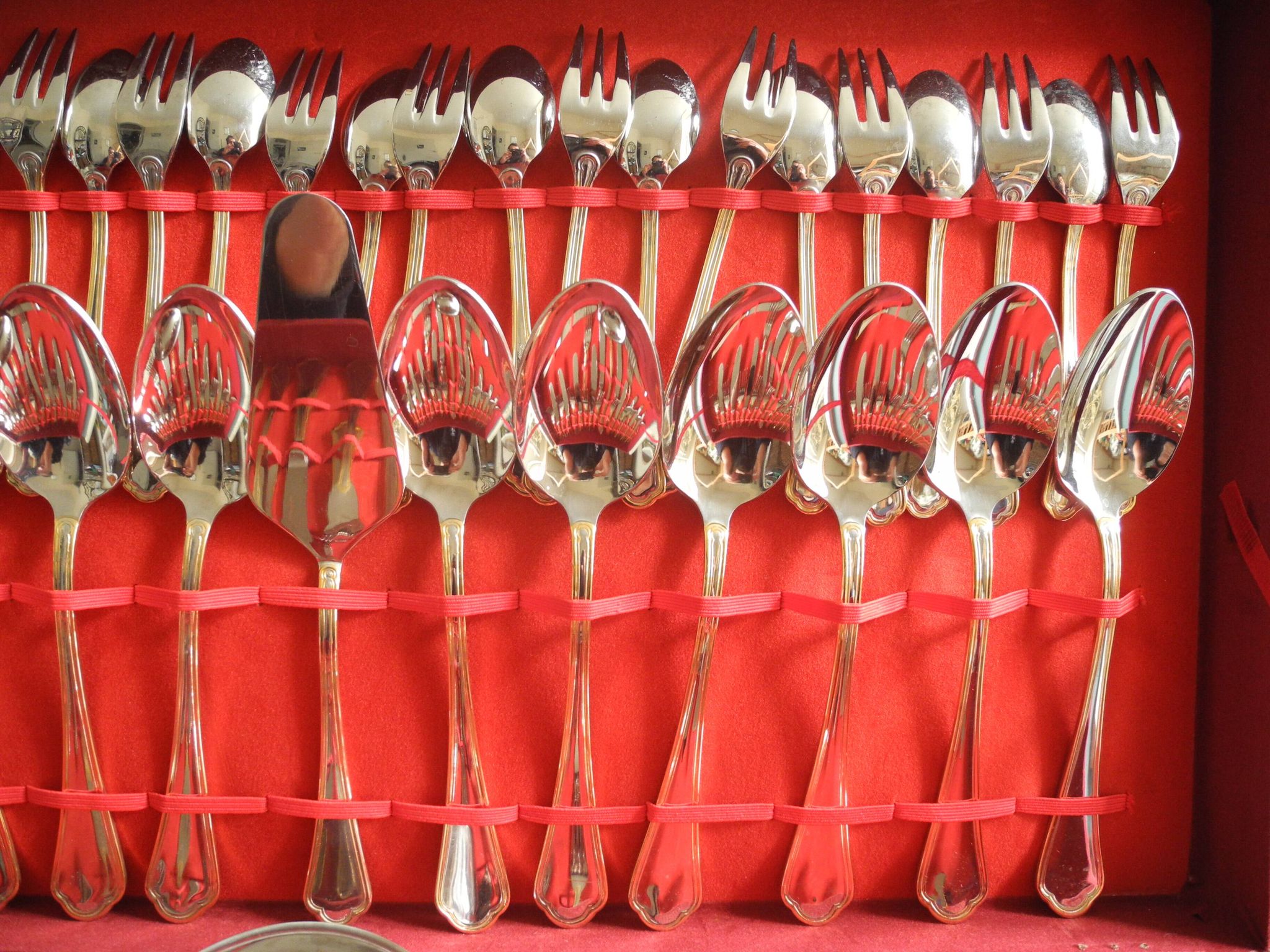 62-piece vintage stainless steel cutlery set, Eme 18/10, Italy