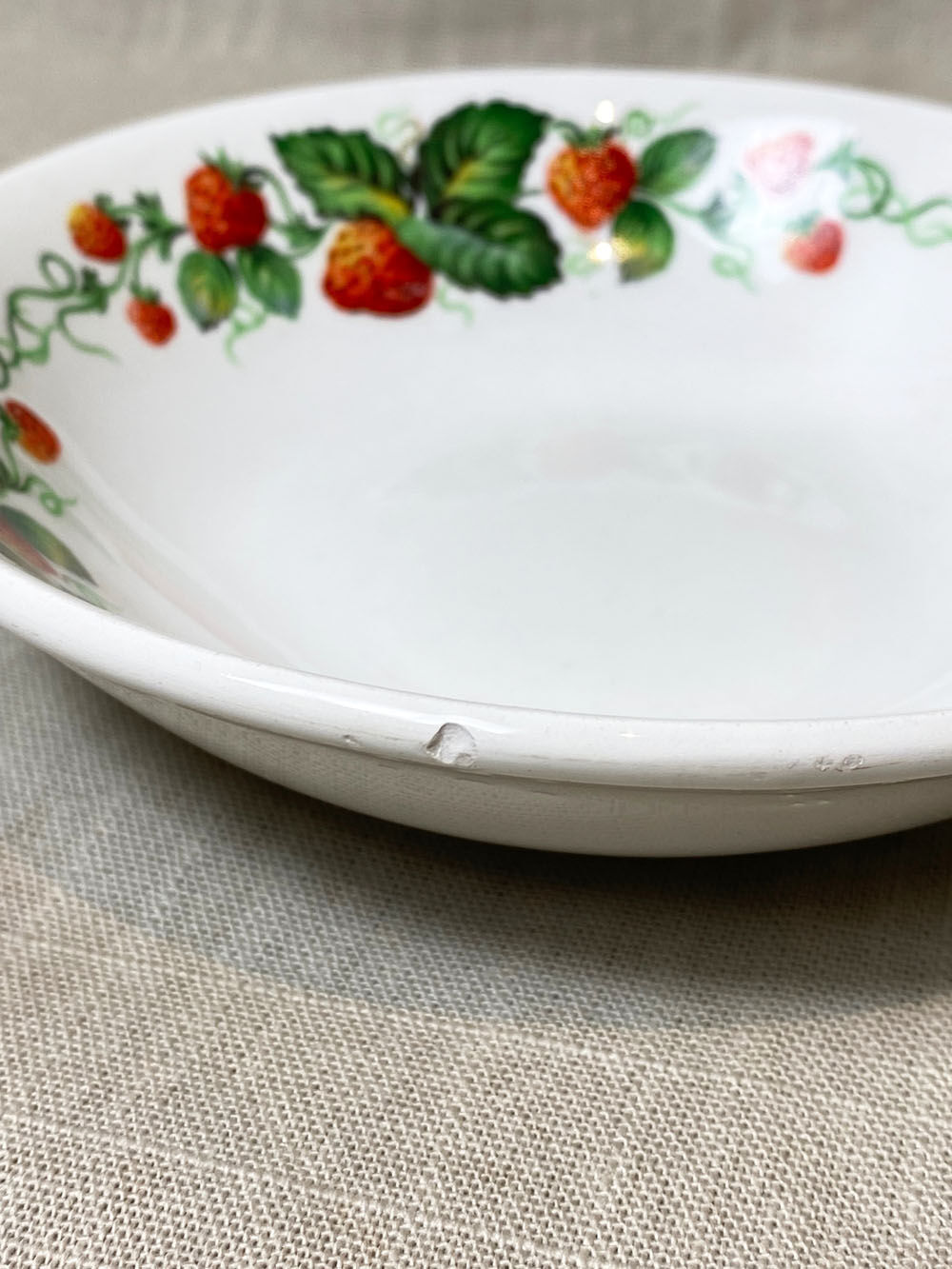 Fruit salad set, strawberry décor