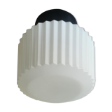 Philips vintage ceiling lamp pleated glass