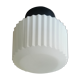 Philips vintage ceiling lamp pleated glass