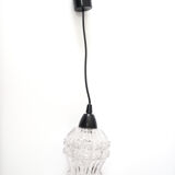 Vintage glass pendant light
