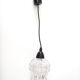 Vintage glass pendant light