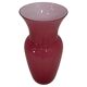 Italian Pink Murano Glass Vase, By Tommaso Buzzi, 1990s