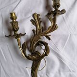 Wall light bronze style Louis XV
