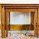 Pull-out tables teak by Remploy