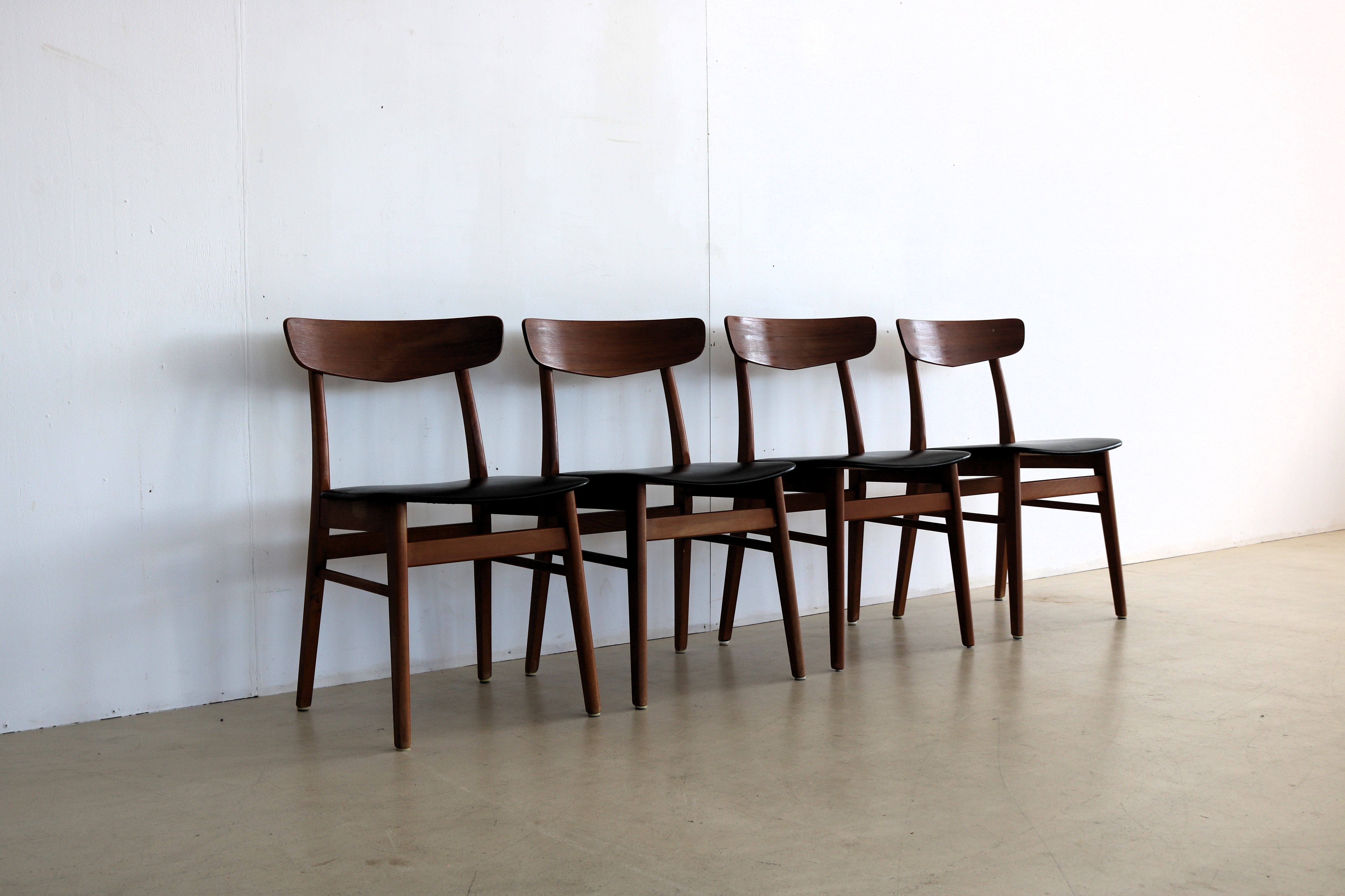vintage dining room chairs | chairs | Farstrup | Danish