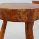 Tabourets en bois de ronce