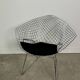 Diamond Bertoia armchair in chrome metal vintage 80