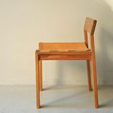 Paire de chaises en bois