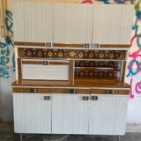 Formica and chrome sideboard 70s