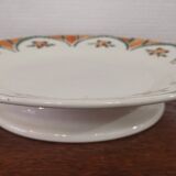 Old round dish on foot tiled shower art deco 30s