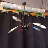 Mid-century spider chandelier