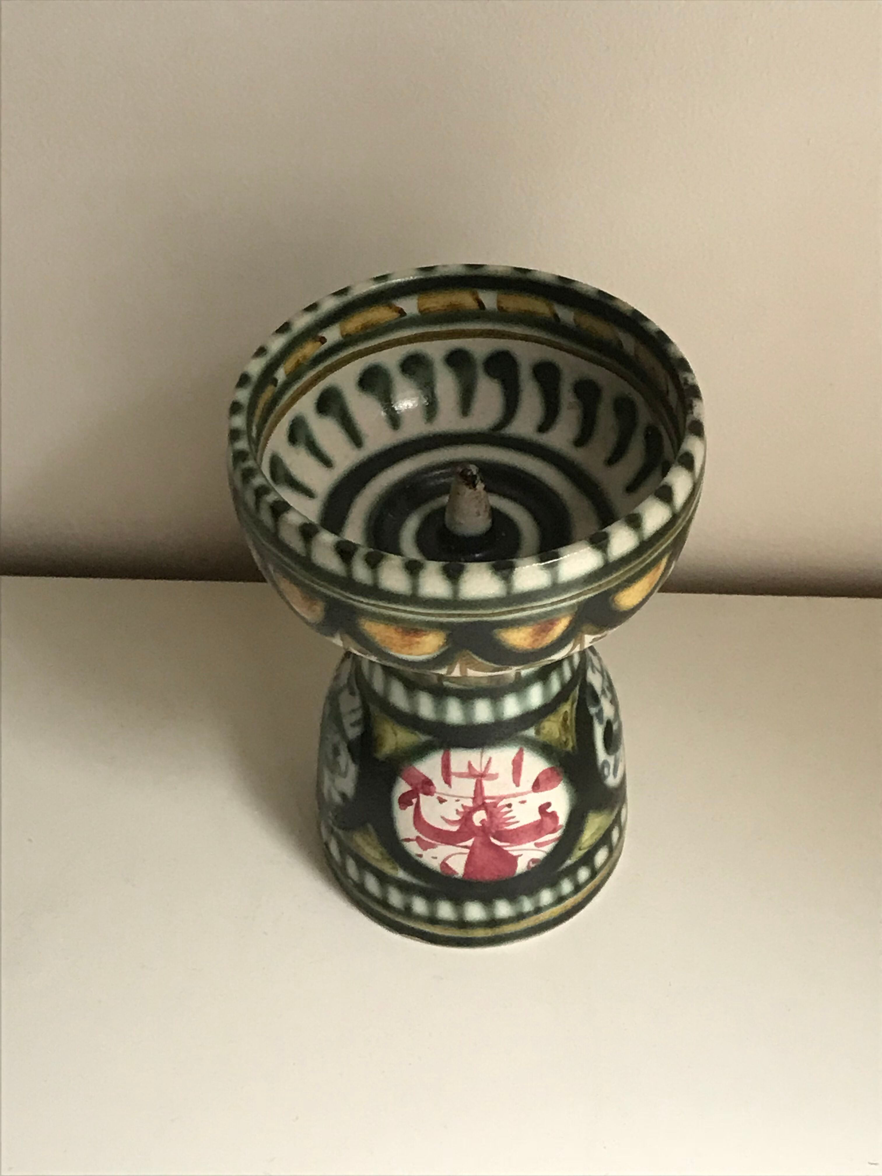 Keraluc ceramic candlestick