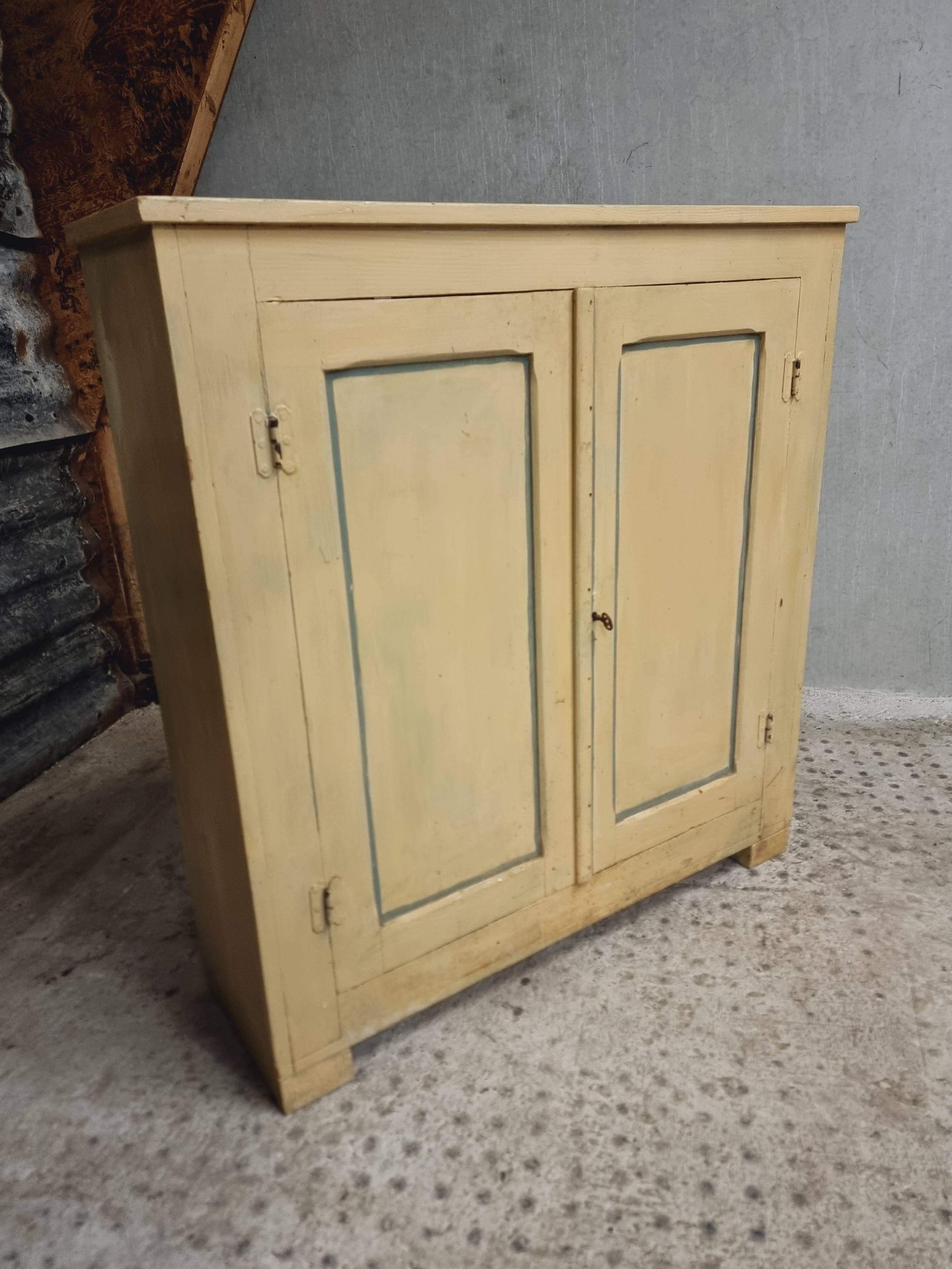 Antique French kitchen cabinet, sideboard
