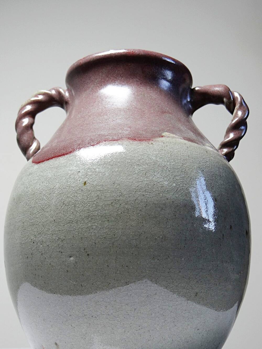 Milly Finn Studio Pottery Vase UK Vintage 60s-70s Stoneware