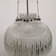 Italian XL dome pendant light in blown glass, 60s-70s