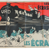 Political poster original radical party and Socialist radical