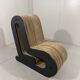 Sculpted cardboard & plywood lounge chair, 1990’s