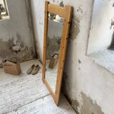 80s pine mirror